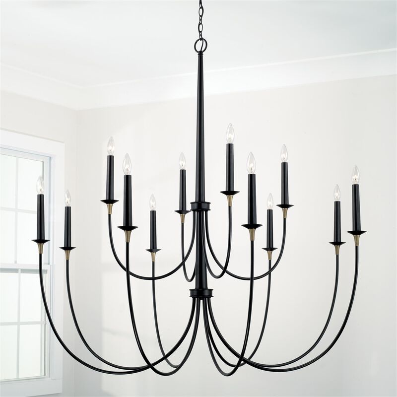 Amara 54 Inch 12 Light Chandelier by Capital Lighting Fixture Company