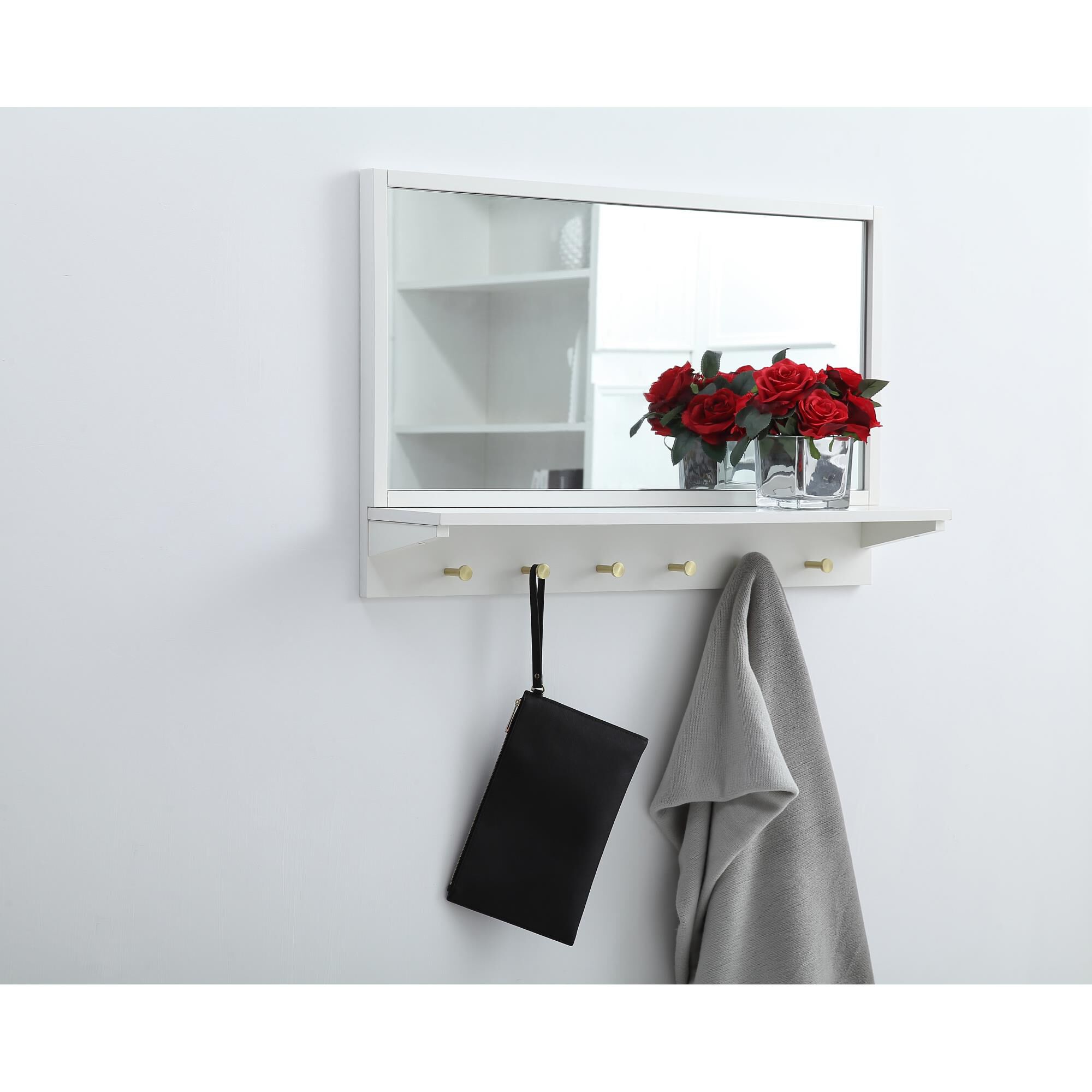 Shown in White finish