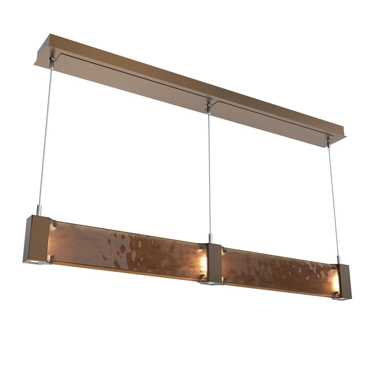 Parallel 48 Inch 7 Light LED Linear Suspension Light by Hammerton Studio
