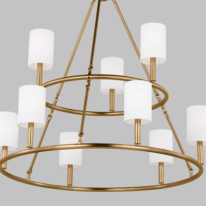 Drew & Jonathan Egmont 36 Inch Chandelier by Visual Comfort Studio