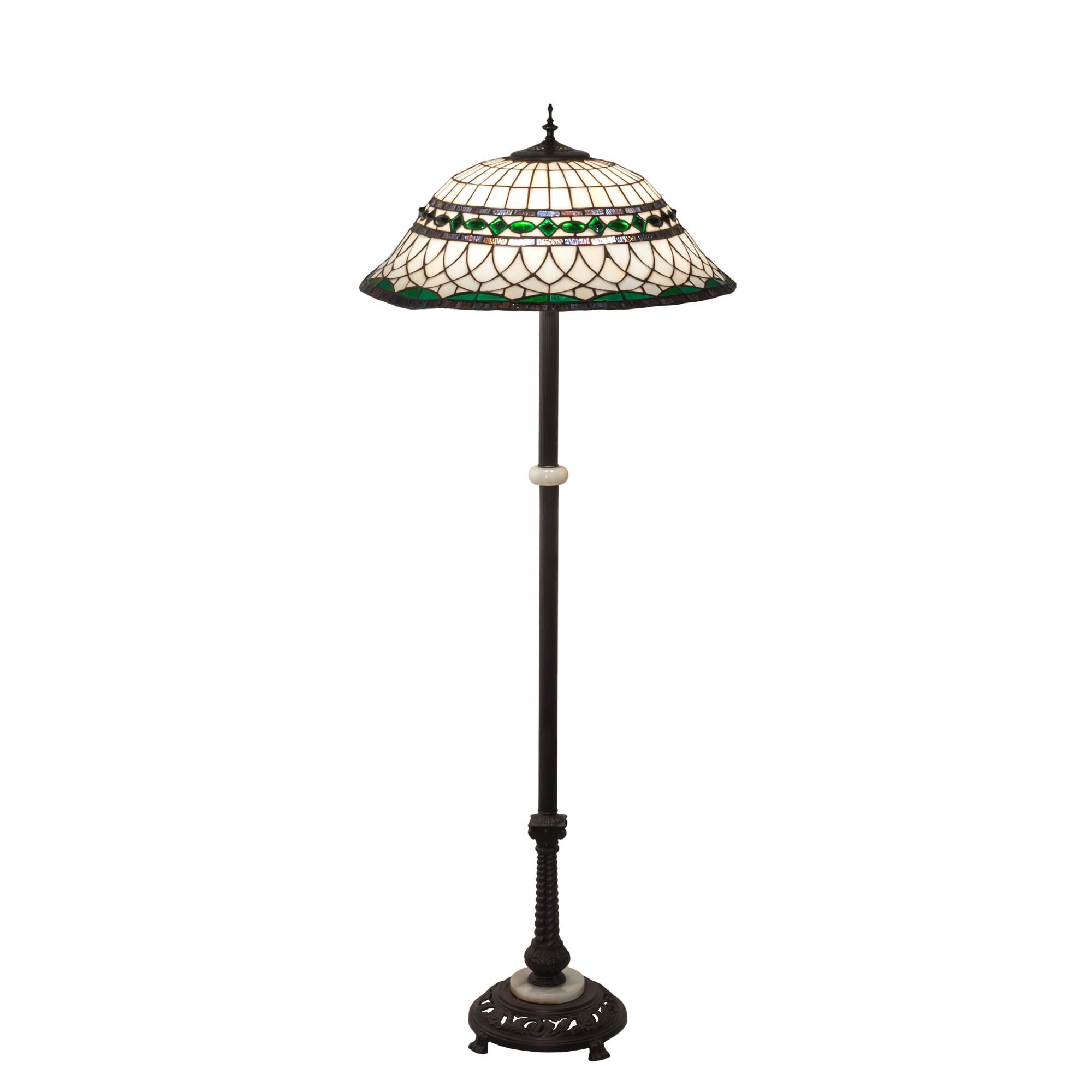 Tiffany Roman 62 Inch Floor Lamp by Meyda Lighting