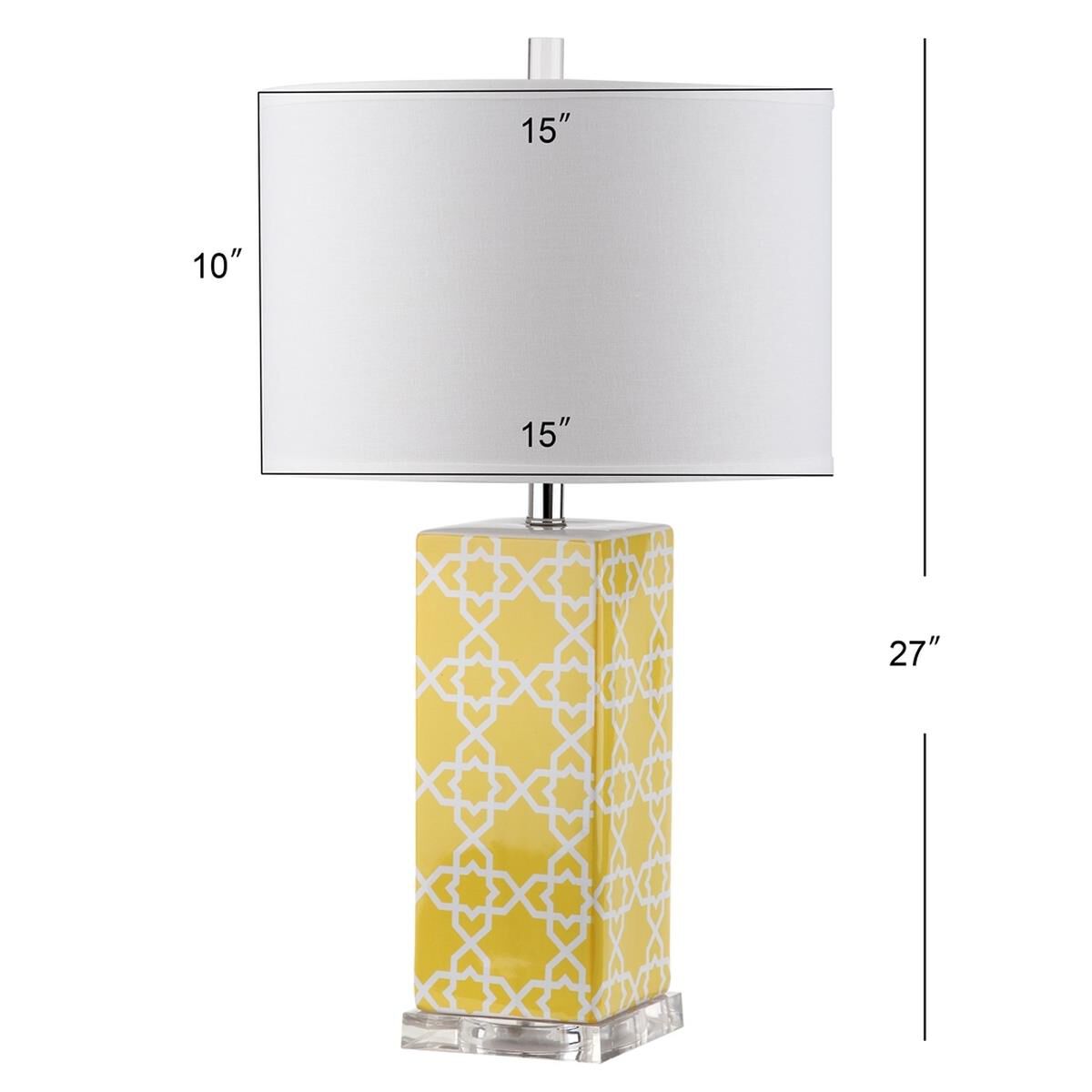 Shown in Yellow finish and Off-White Cotton shade