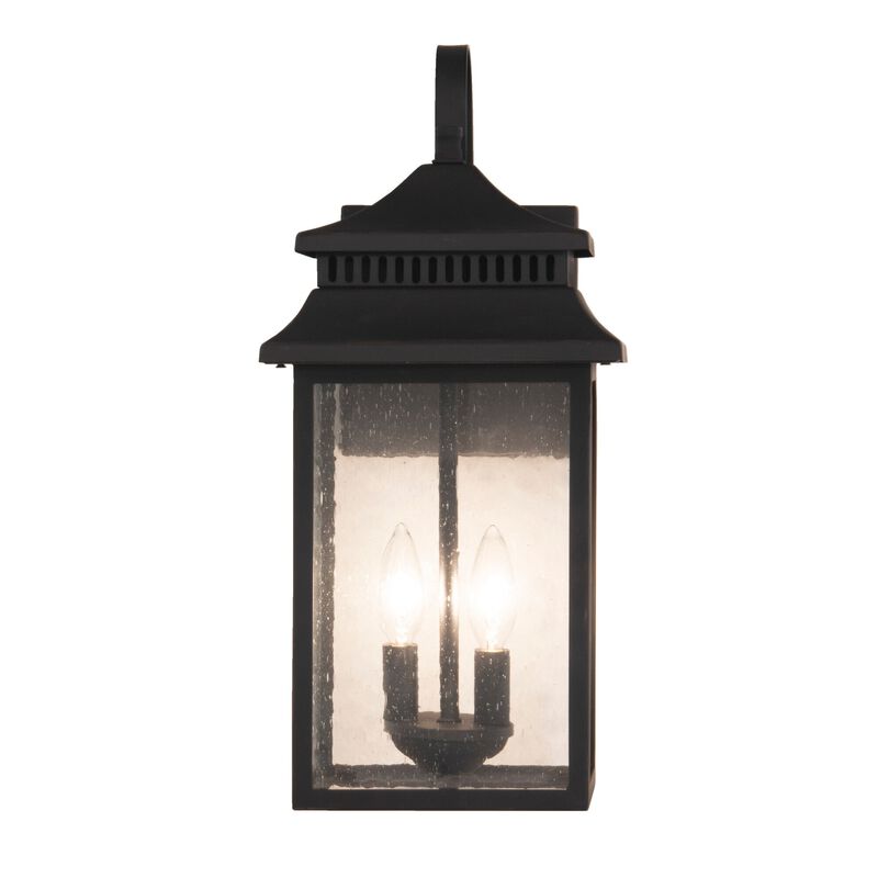 Crossbend 18 Inch Tall 2 Light Outdoor Wall Light by Craftmade