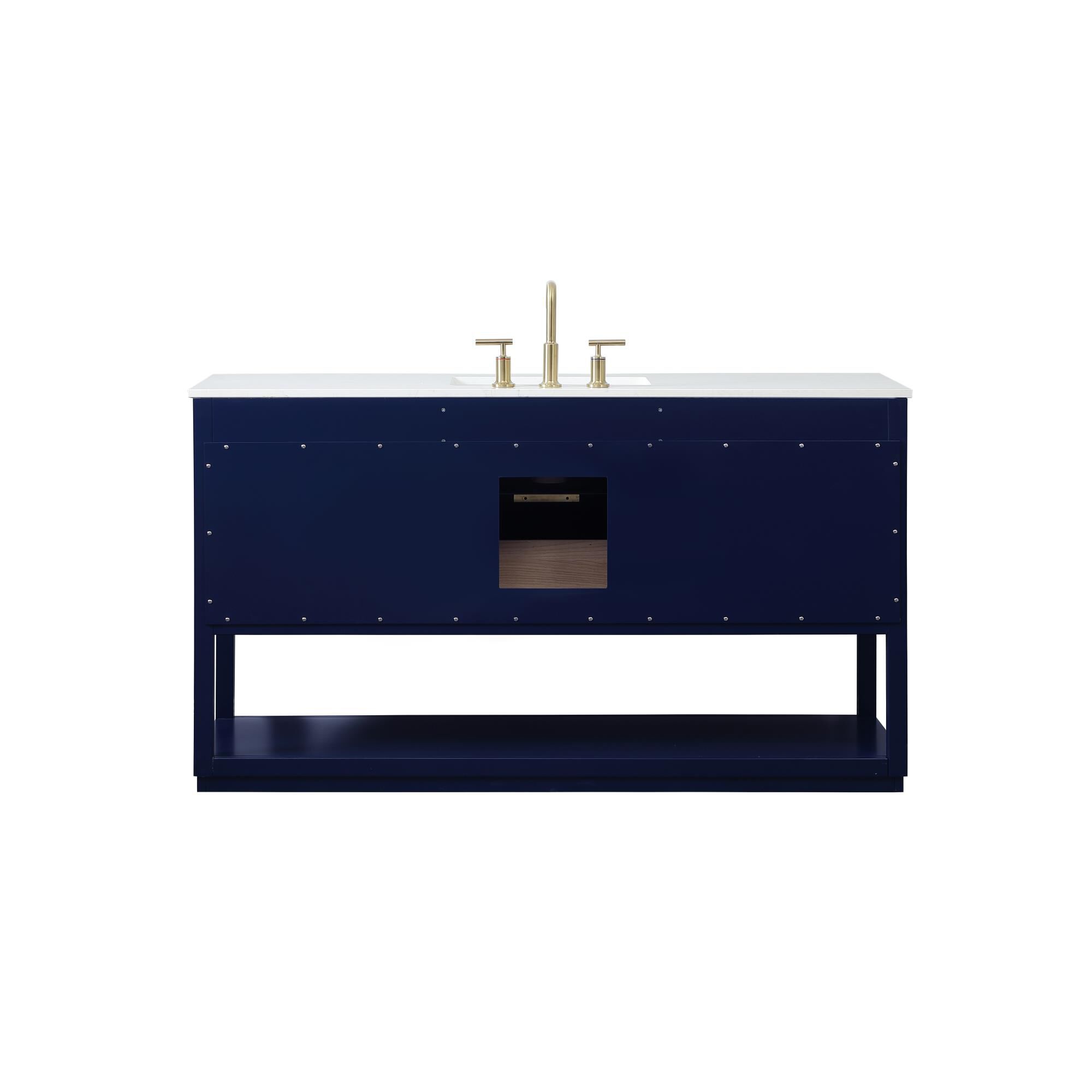 Larkin 60 Inch Bath Vanity by Elegant Decor