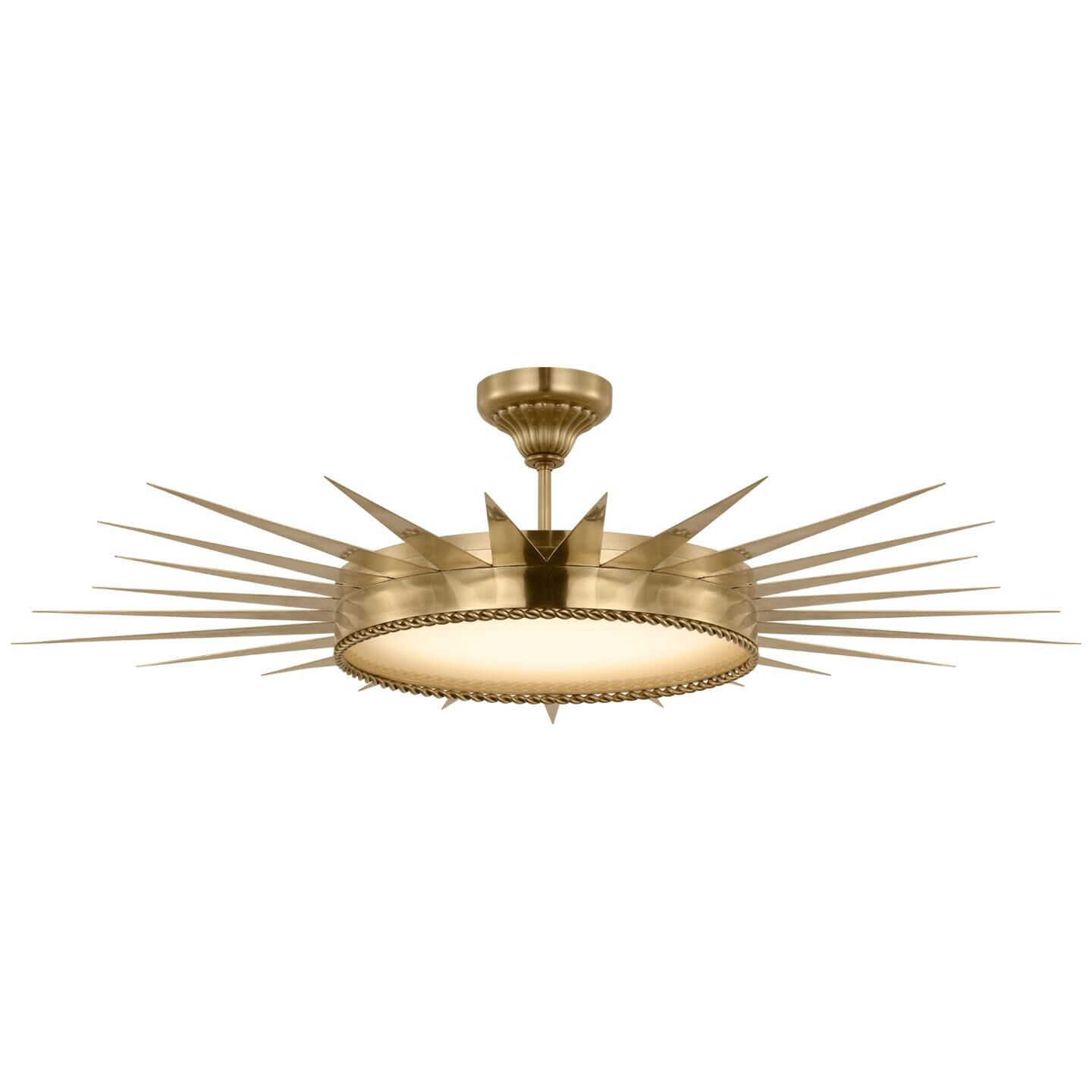 Suzanne Kasler Soleil 45 Inch Flush Mount by Visual Comfort Signature Collection
