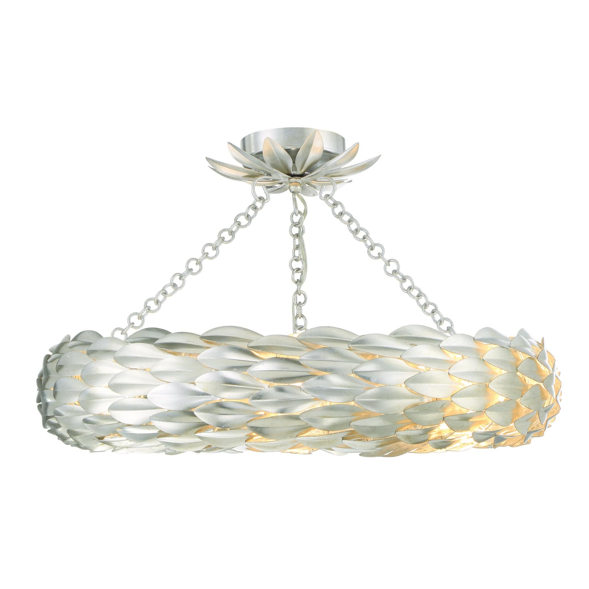 Shown in Antique Silver finish