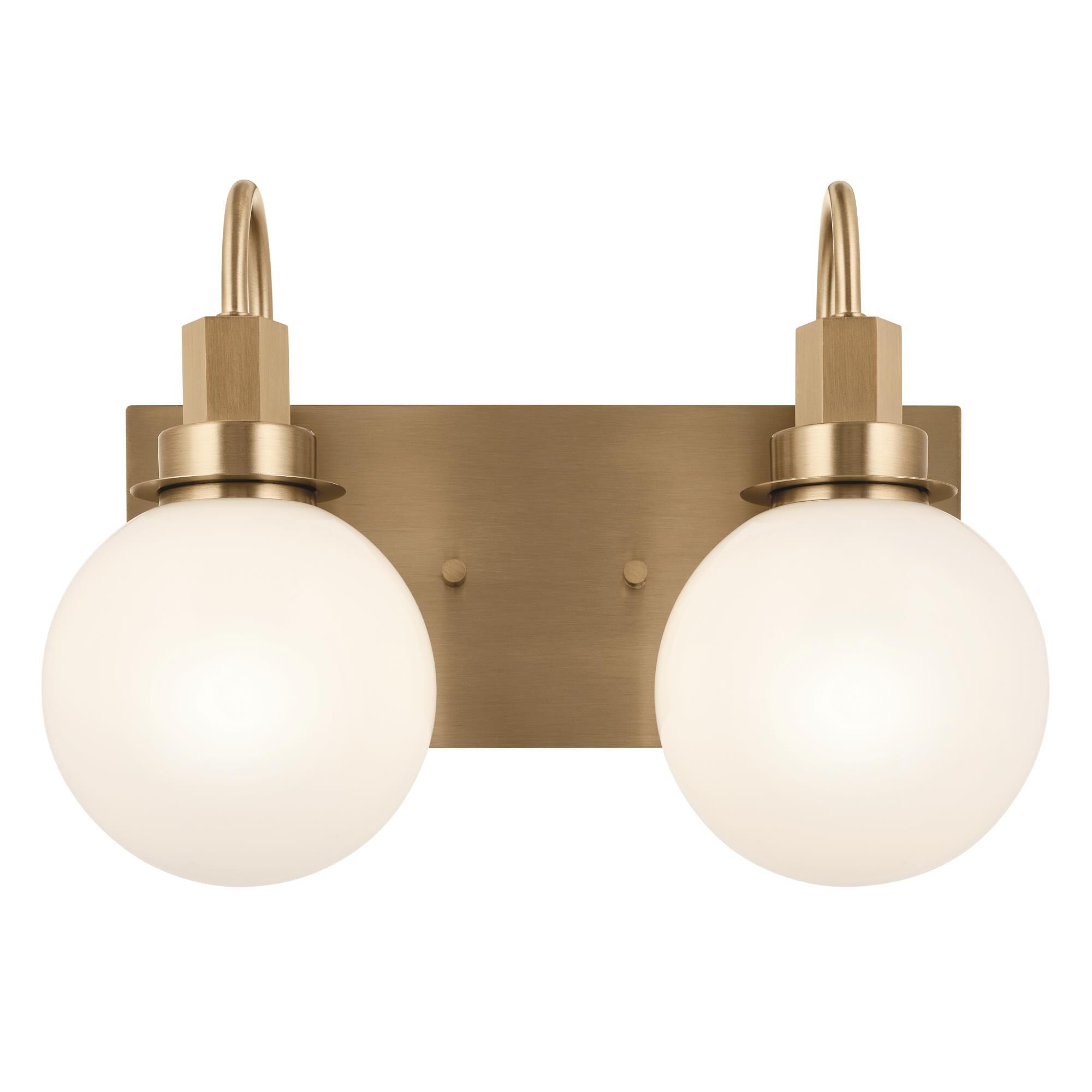 Hex 14 Inch 2 Light Bath Vanity Light by Kichler Lighting