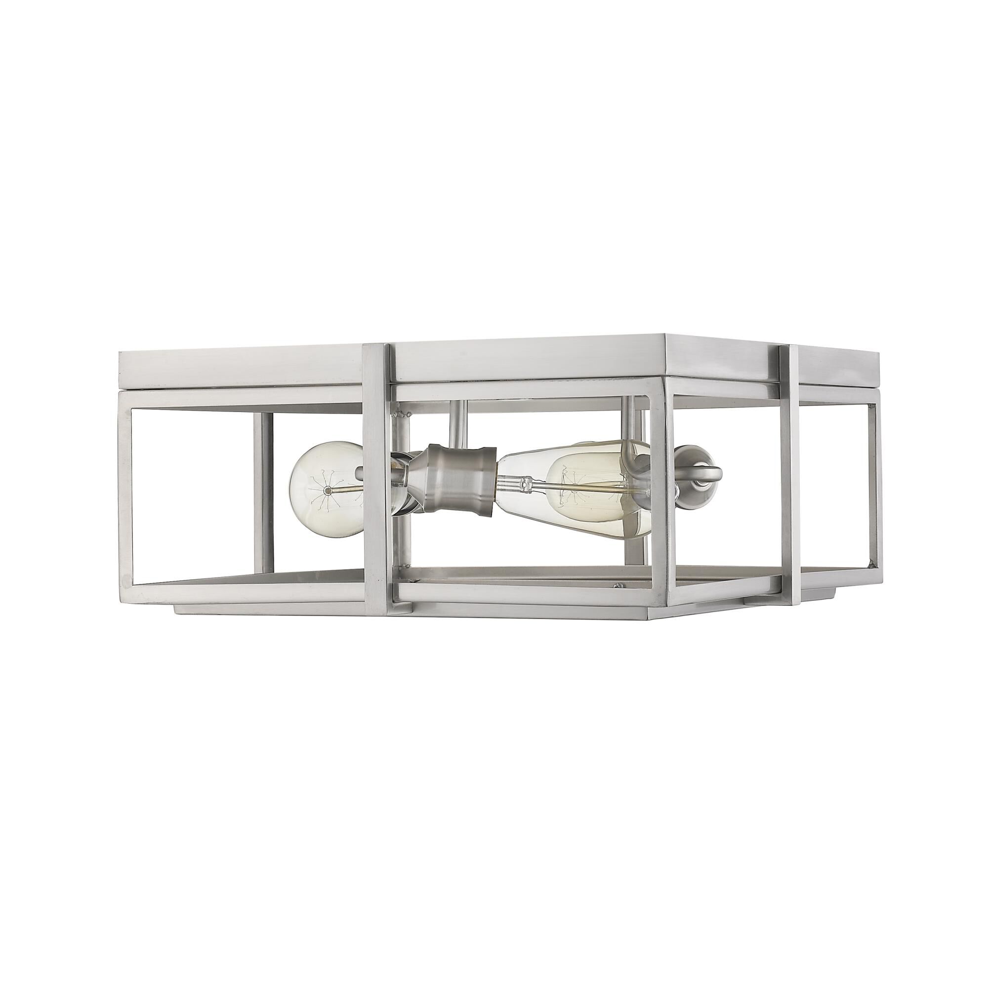 Shown in Brushed Nickel finish and --- glass and --- shade