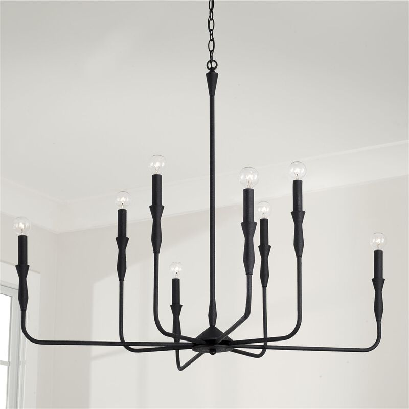 Paloma 41 Inch 8 Light Chandelier by Capital Lighting Fixture Company