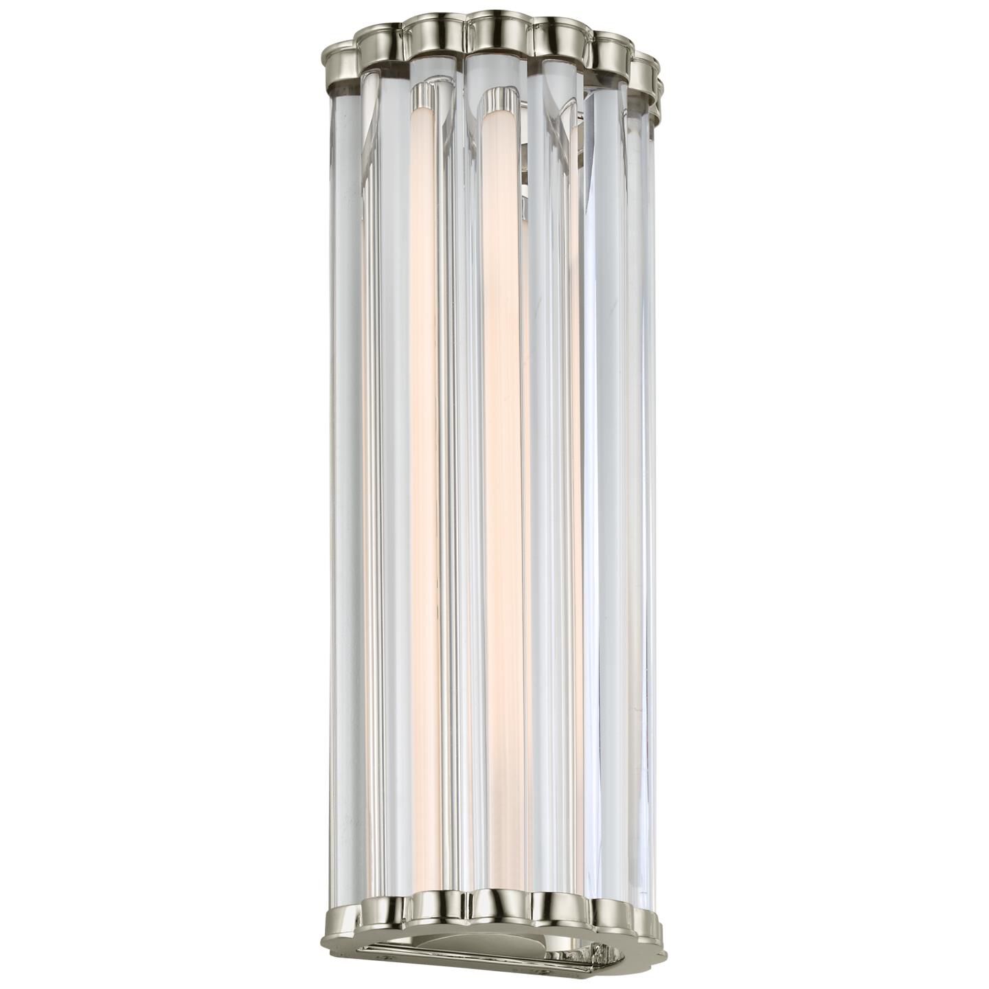 Visual Comfort Signature Collection Chapman & Myers Kean 14 Inch LED Wall Sconce