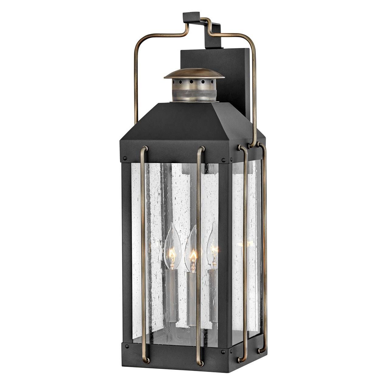 Fitzgerald 24 Inch Tall 3 Light Outdoor Wall Light by Hinkley Lighting