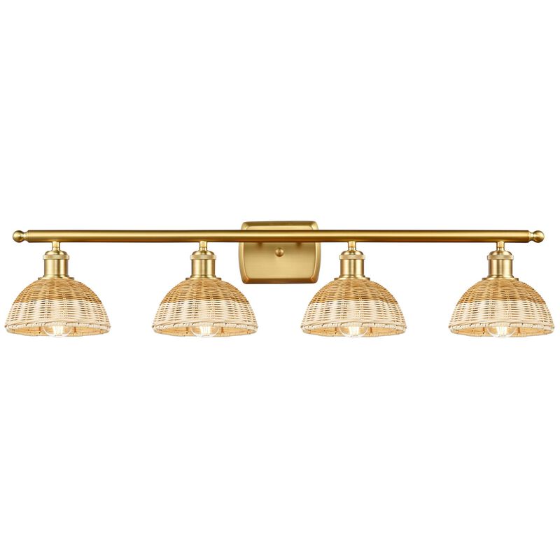 Bruno Marashlian Bristol Natural II 38 Inch Bath Vanity Light by Innovations Lighting