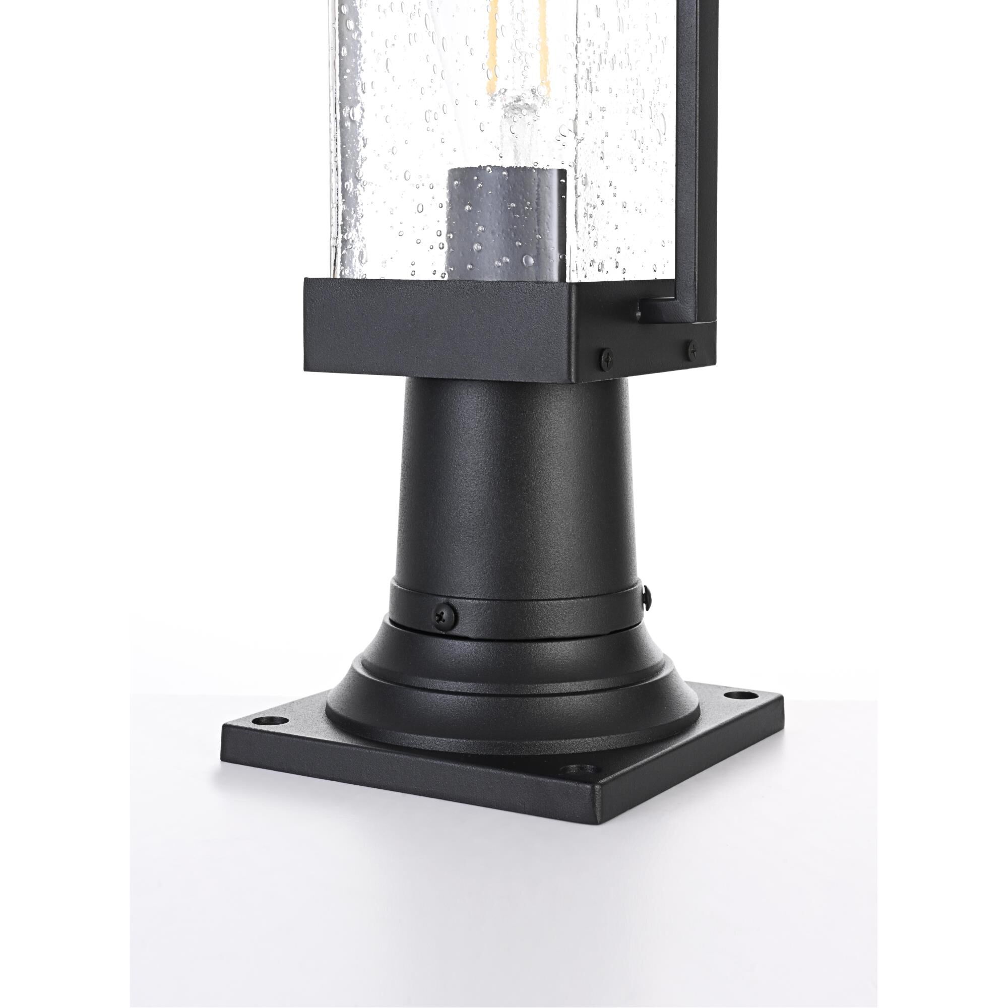 Tioga 15 Inch Outdoor Post Lamp by Elegant Lighting