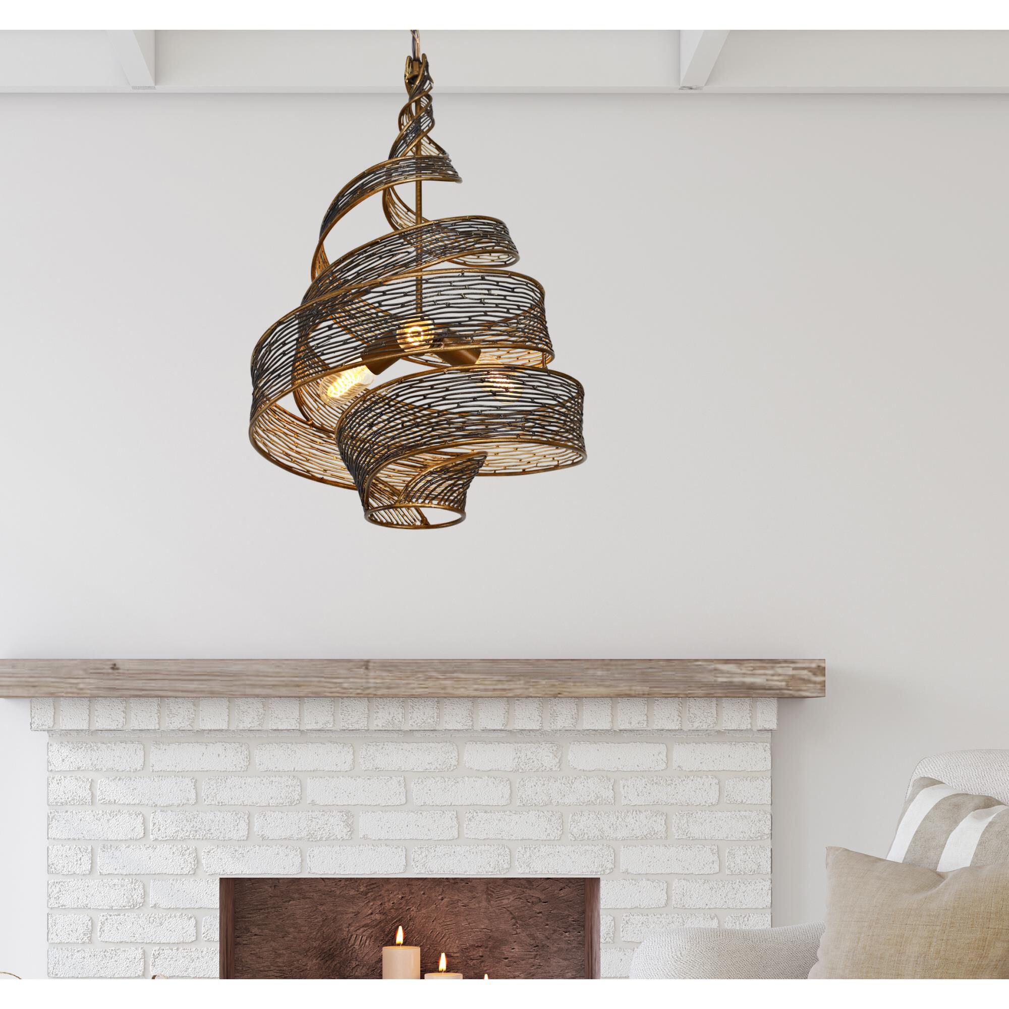 Flow 18 Inch Large Pendant by Varaluz