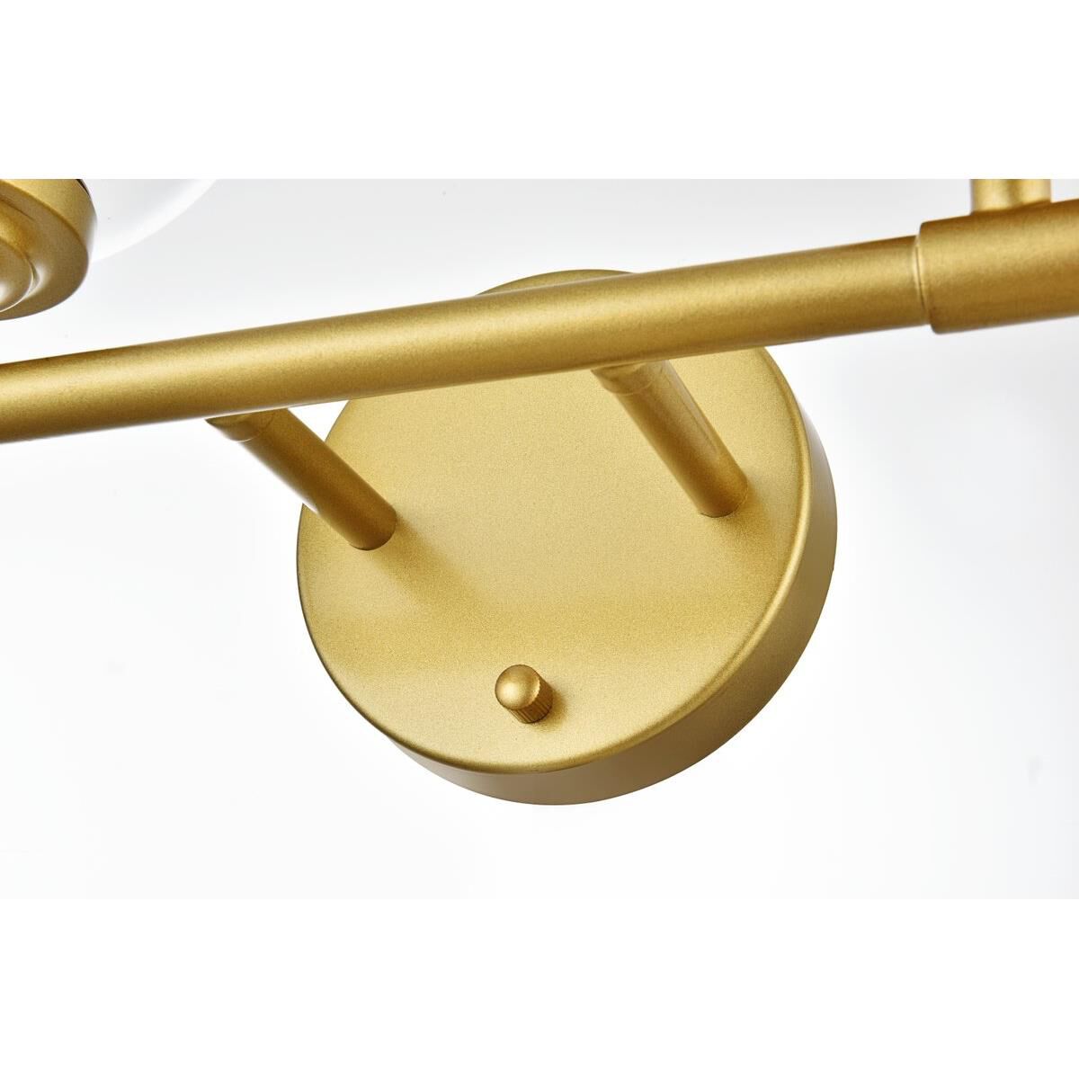 Ingrid 15 Inch 2 Light Bath Vanity Light by Elegant Lighting