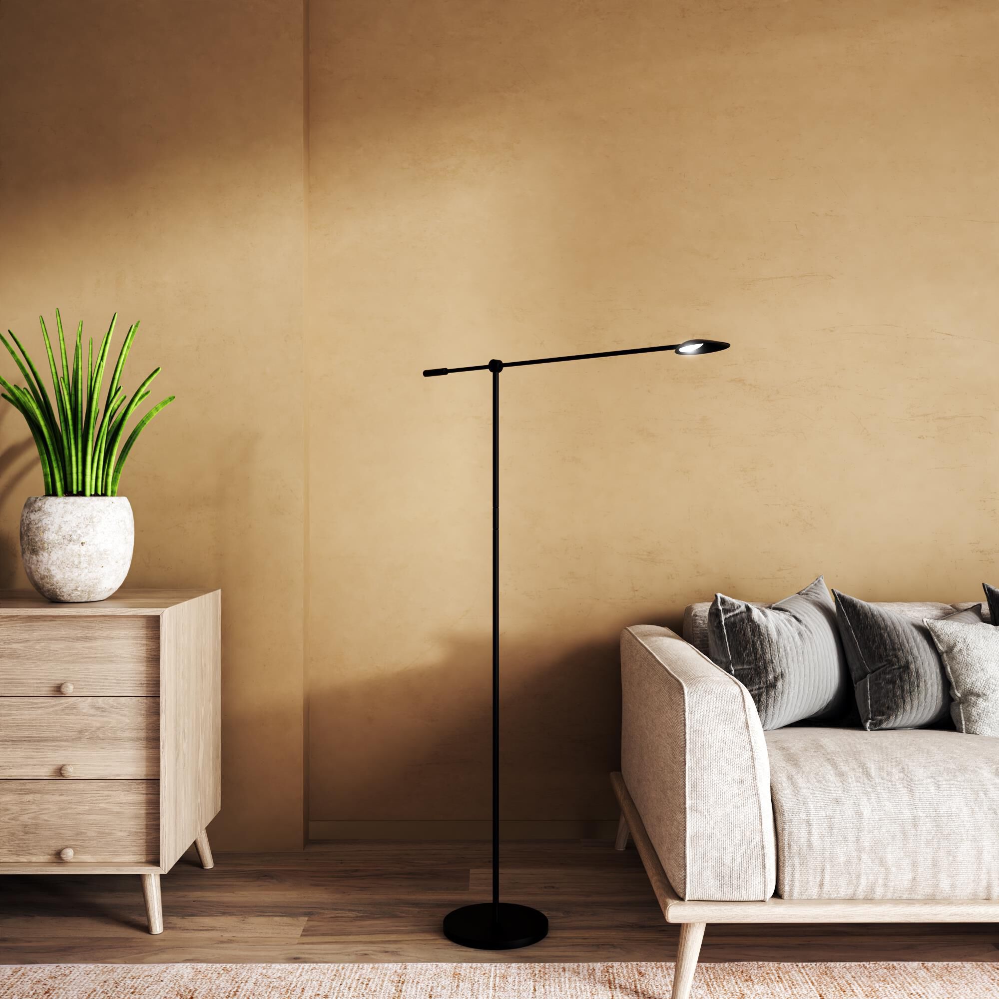 Rotaire 54 Inch Floor Lamp by Kuzco Lighting