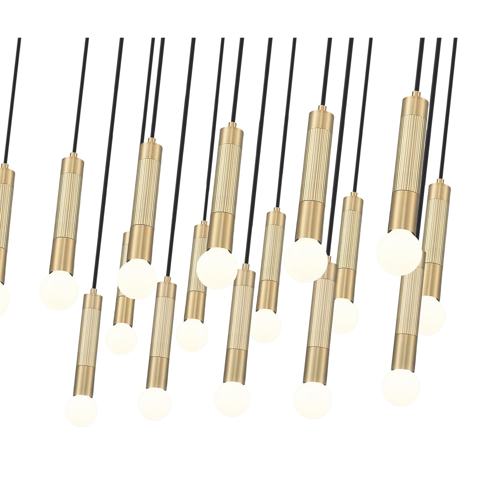 Shown in Modern Gold finish