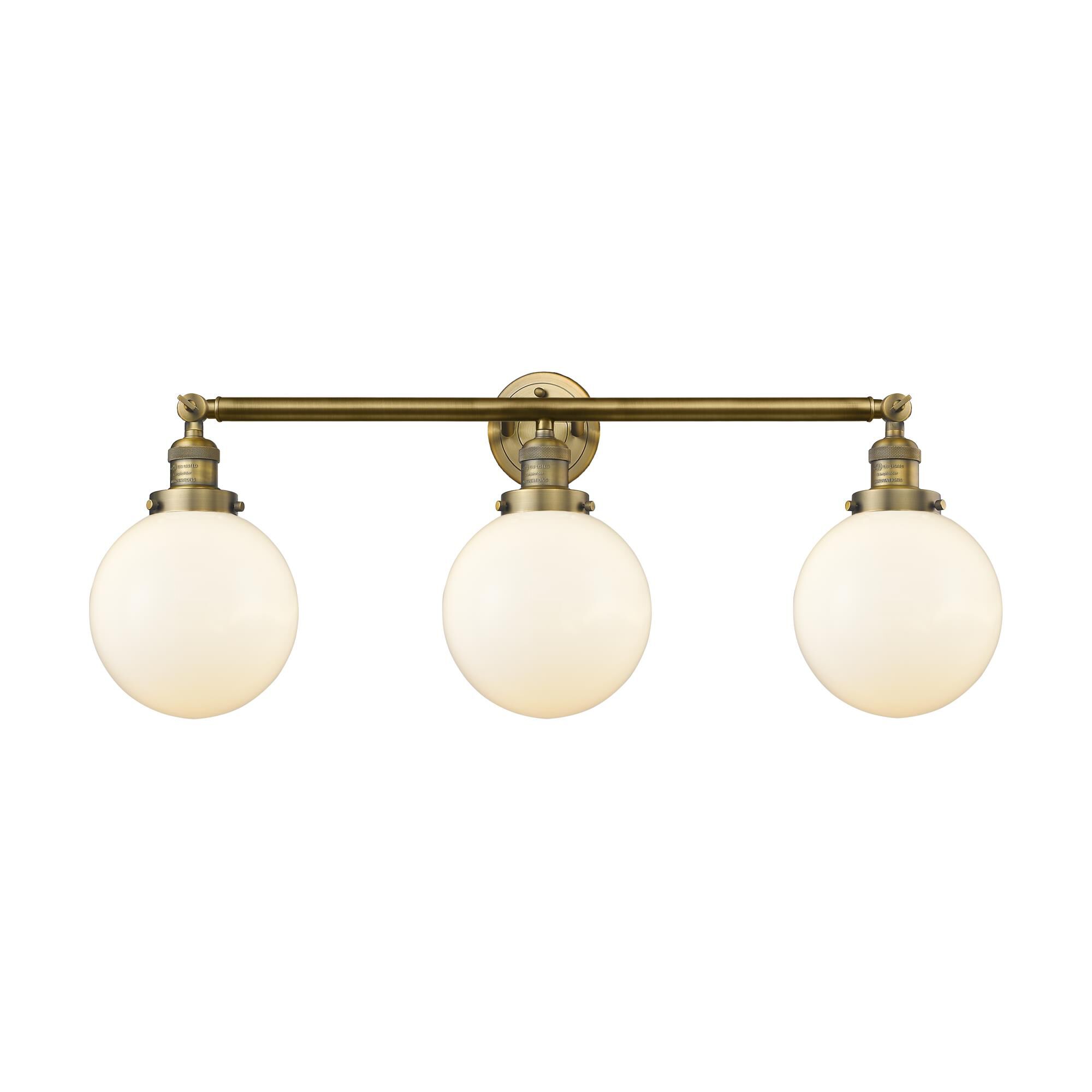 Bruno Marashlian Large Beacon 32 Inch 3 Light Bath Vanity Light by Innovations Lighting