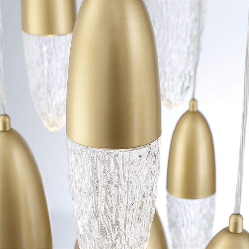 Ecrou 12 Light Multi Light Pendant by Eurofase Lighting