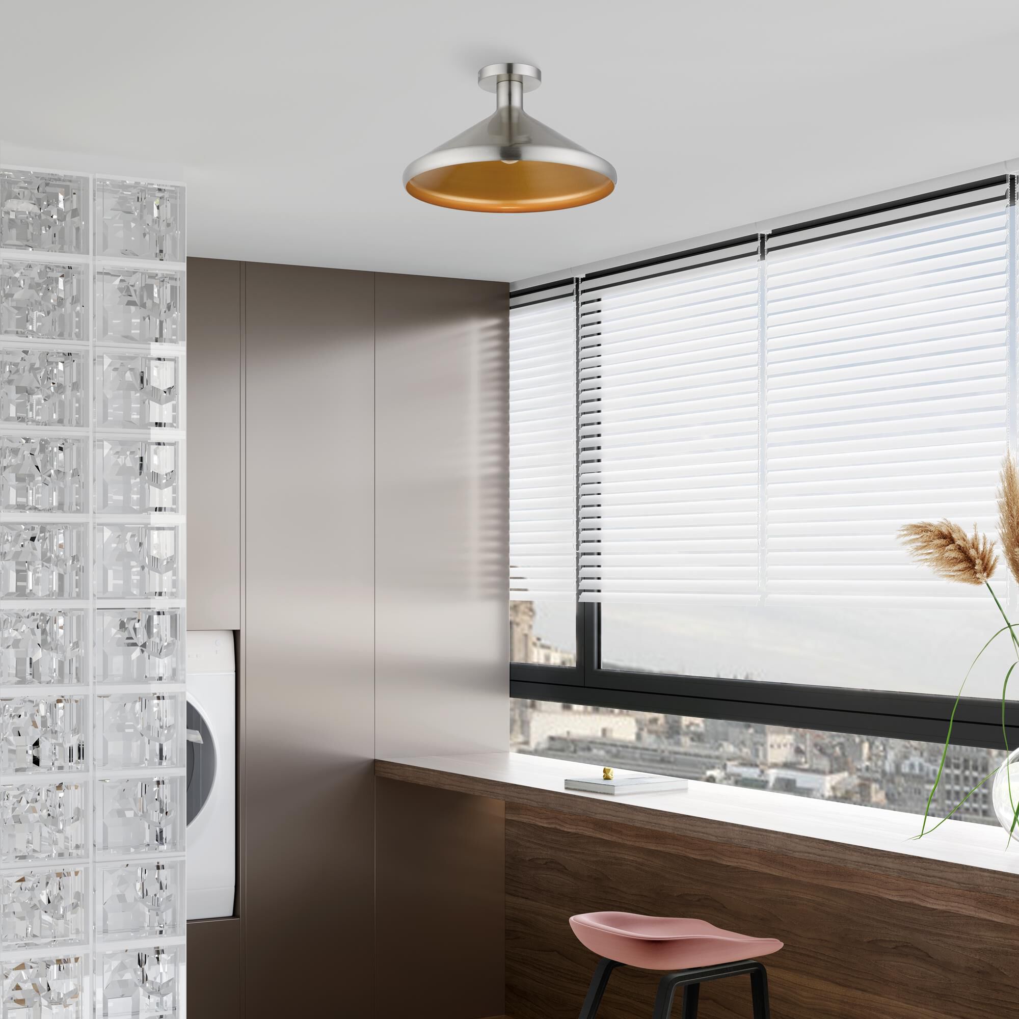 Geneva Semi Flush Mount by Livex Lighting