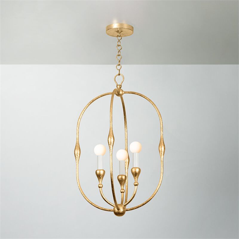 Baltic Small Lantern Pendant by Hudson Valley Lighting