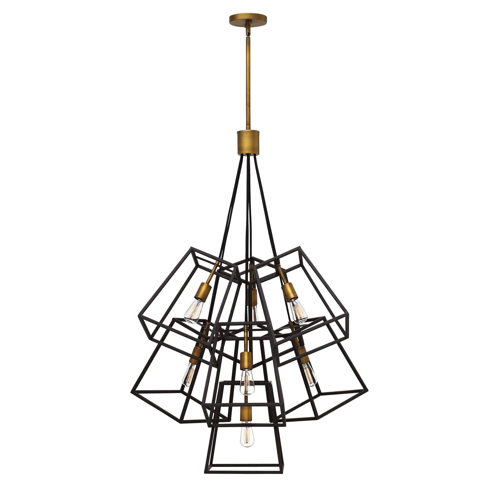 Fulton 28 Inch 7 Light Multi Light Pendant,