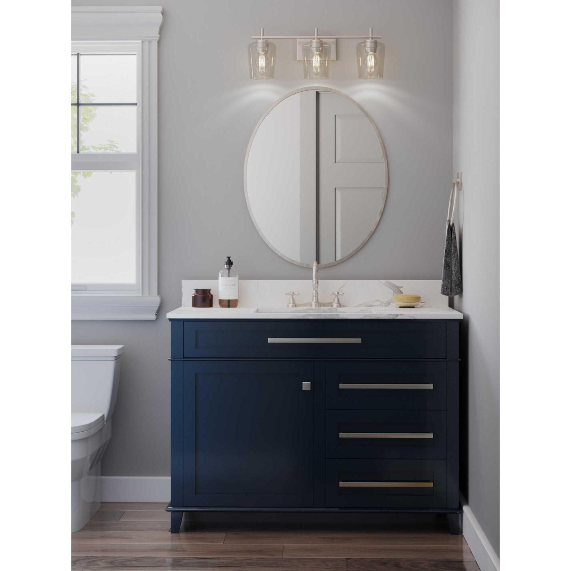 Calais 24 Inch 3 Light Bath Vanity Light by Progress Lighting