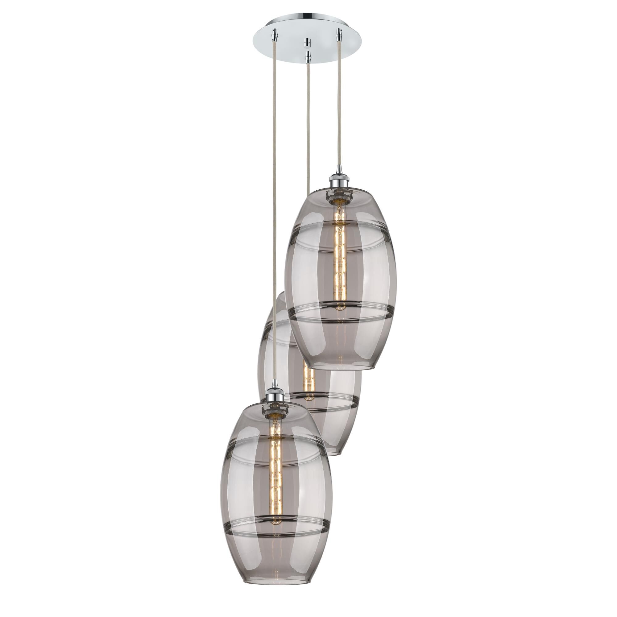 Bruno Marashlian Vaz 17 Inch Multi Light Pendant by Innovations Lighting