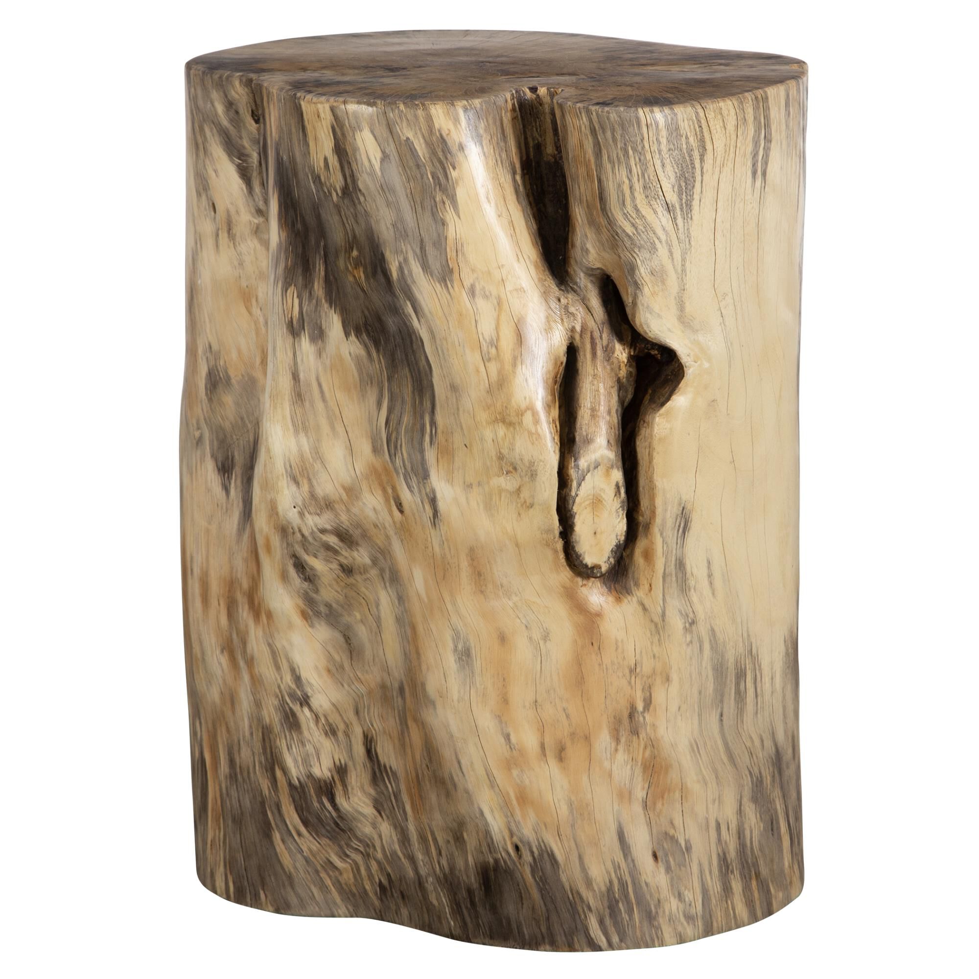 Shown in The Perfect Accent To A Coastal Or Modern Space, The Habitat Accent Stool Is Constructed From A Natu finish