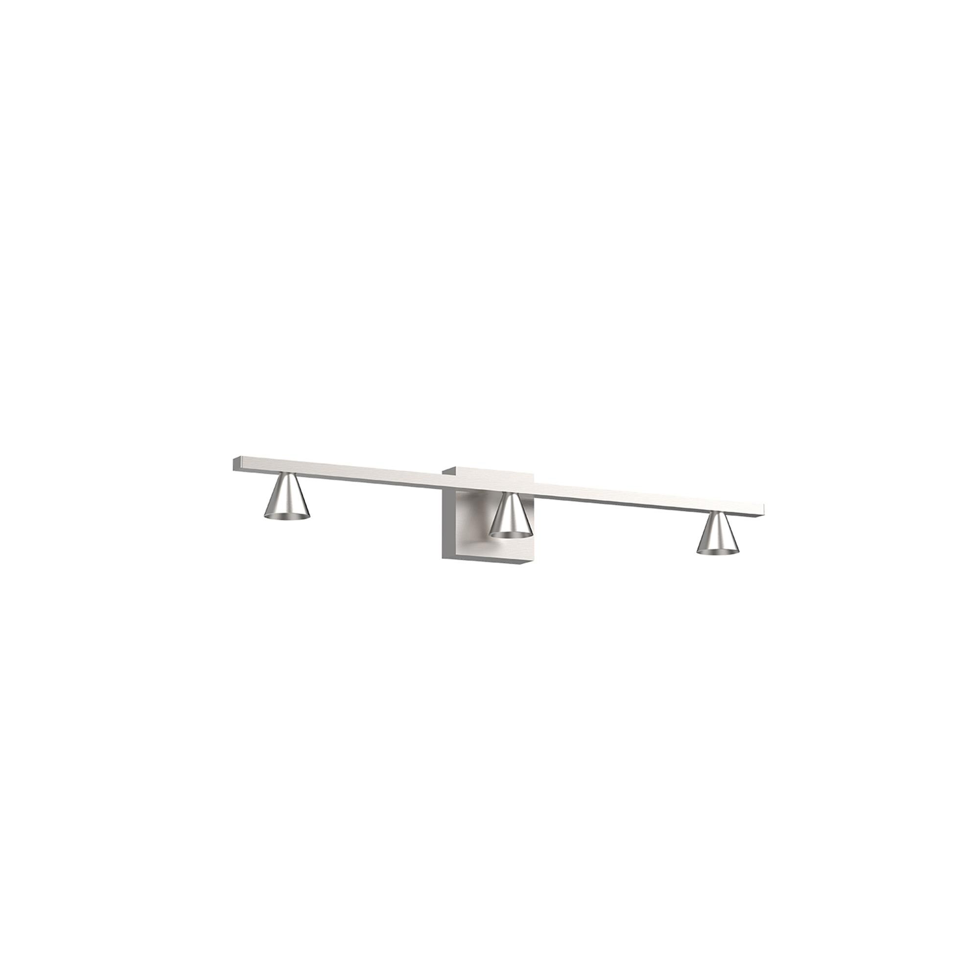Shown in Brushed Nickel finish and Acrylic glass