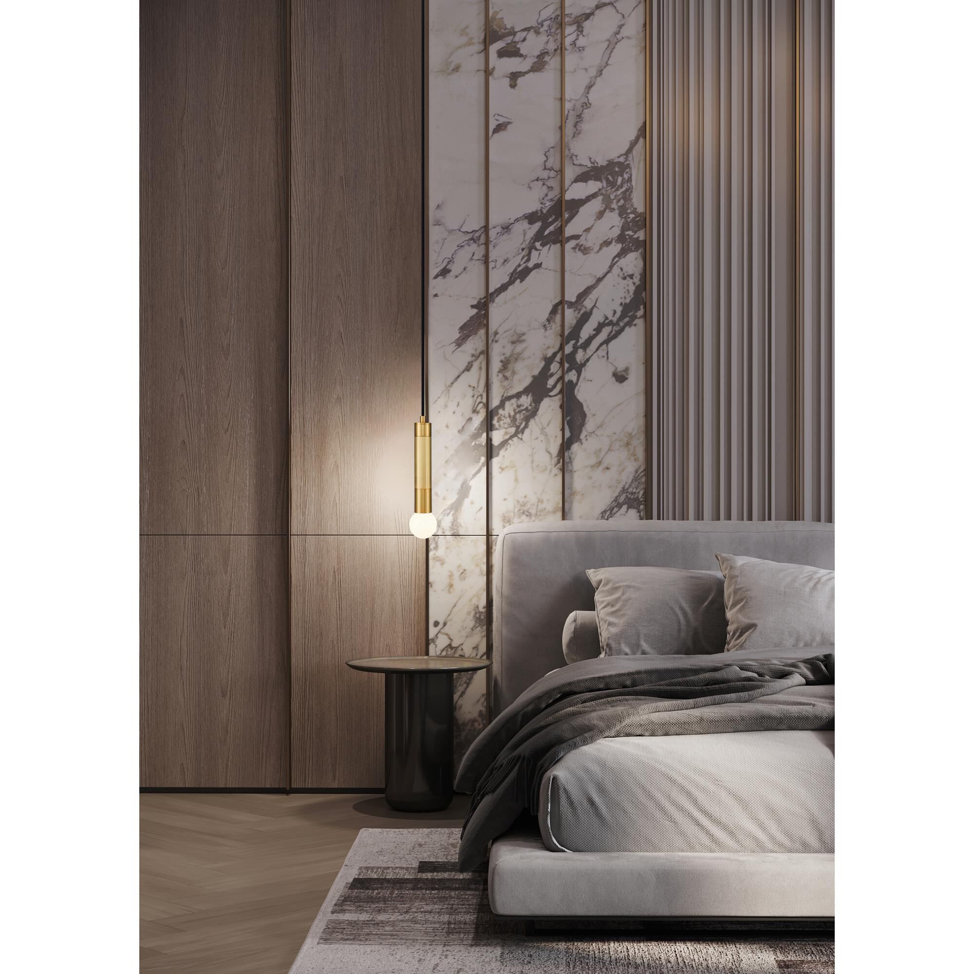 Shown in Modern Gold finish