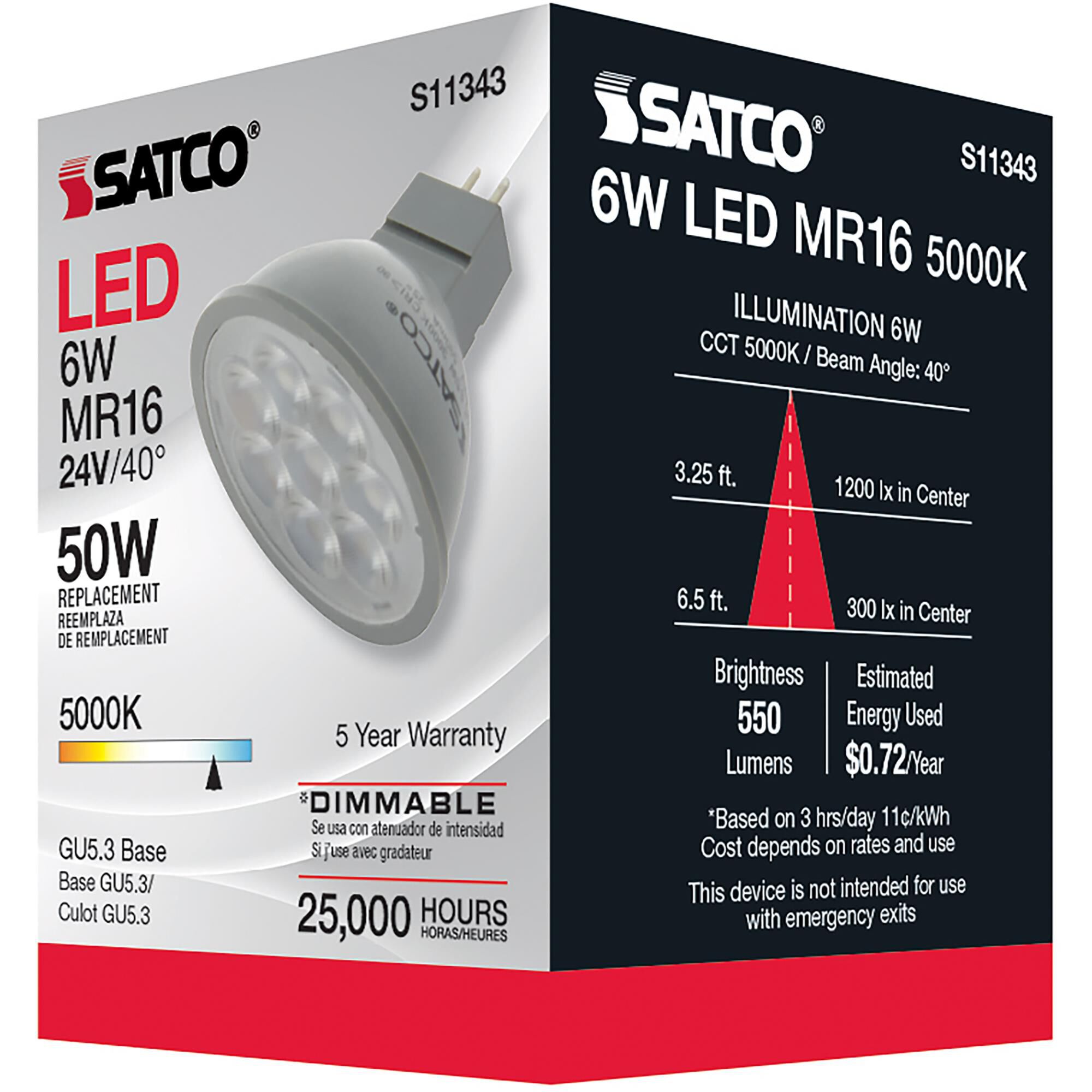 LED Light Bulb by Satco