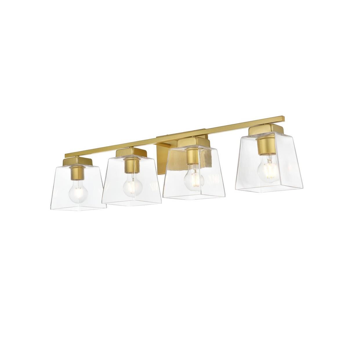 Merrick 32 Inch 4 Light Bath Vanity Light by Elegant Lighting