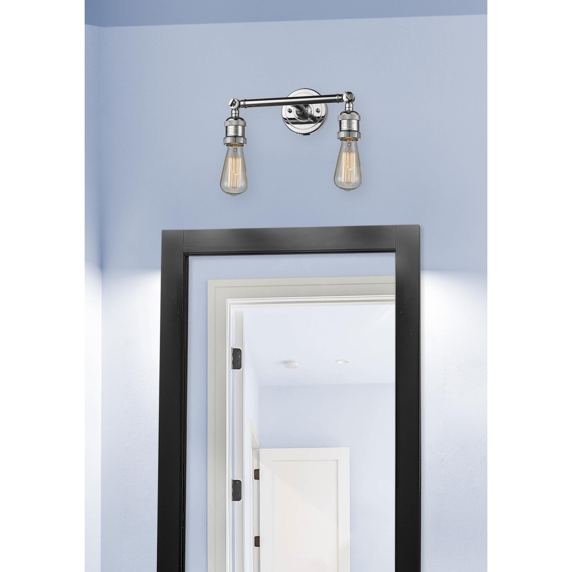 Bruno Marashlian Bare Bulb 11 Inch 2 Light Bath Vanity Light by Innovations Lighting