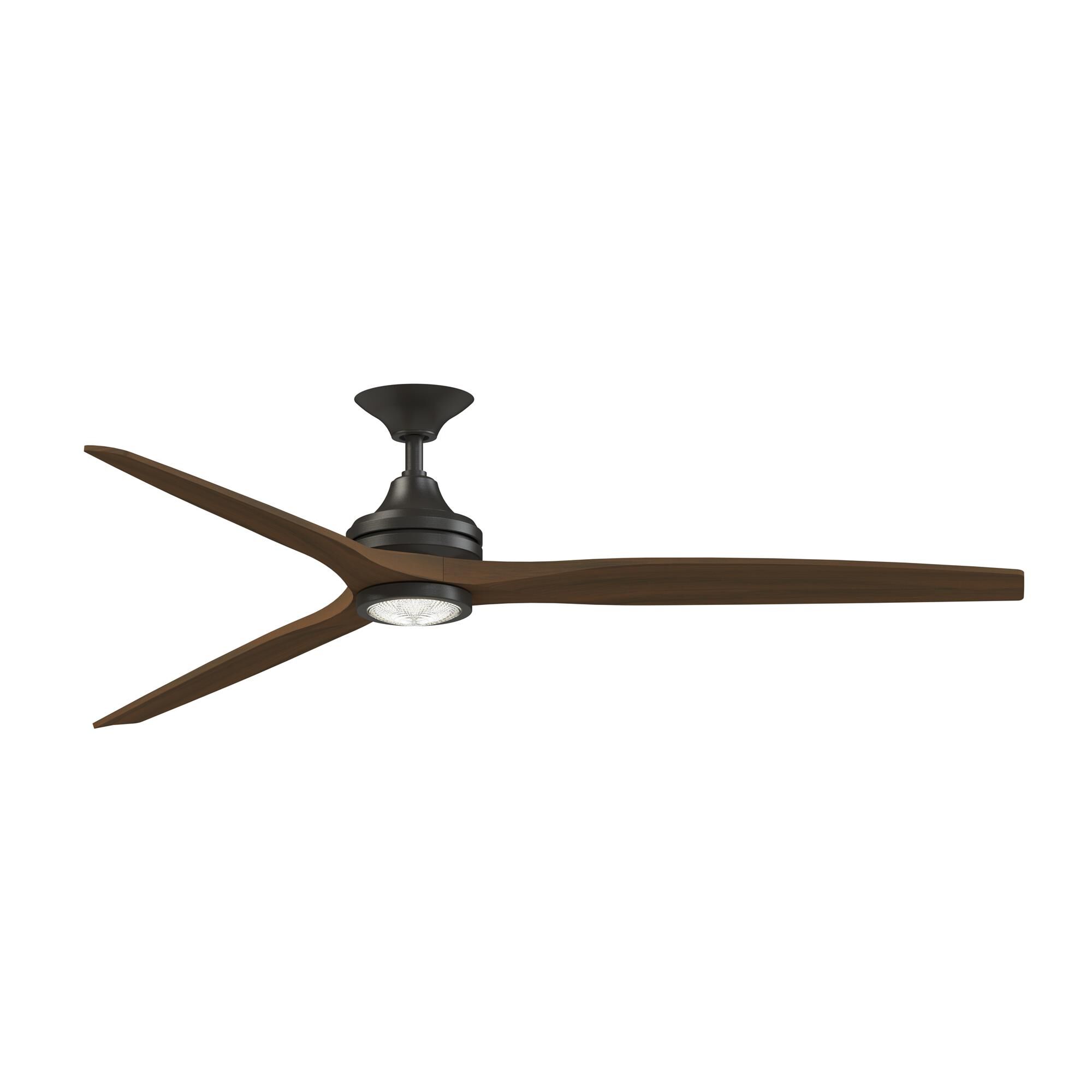 Spitfire 72 Inch Ceiling Fan with Light Kit,
