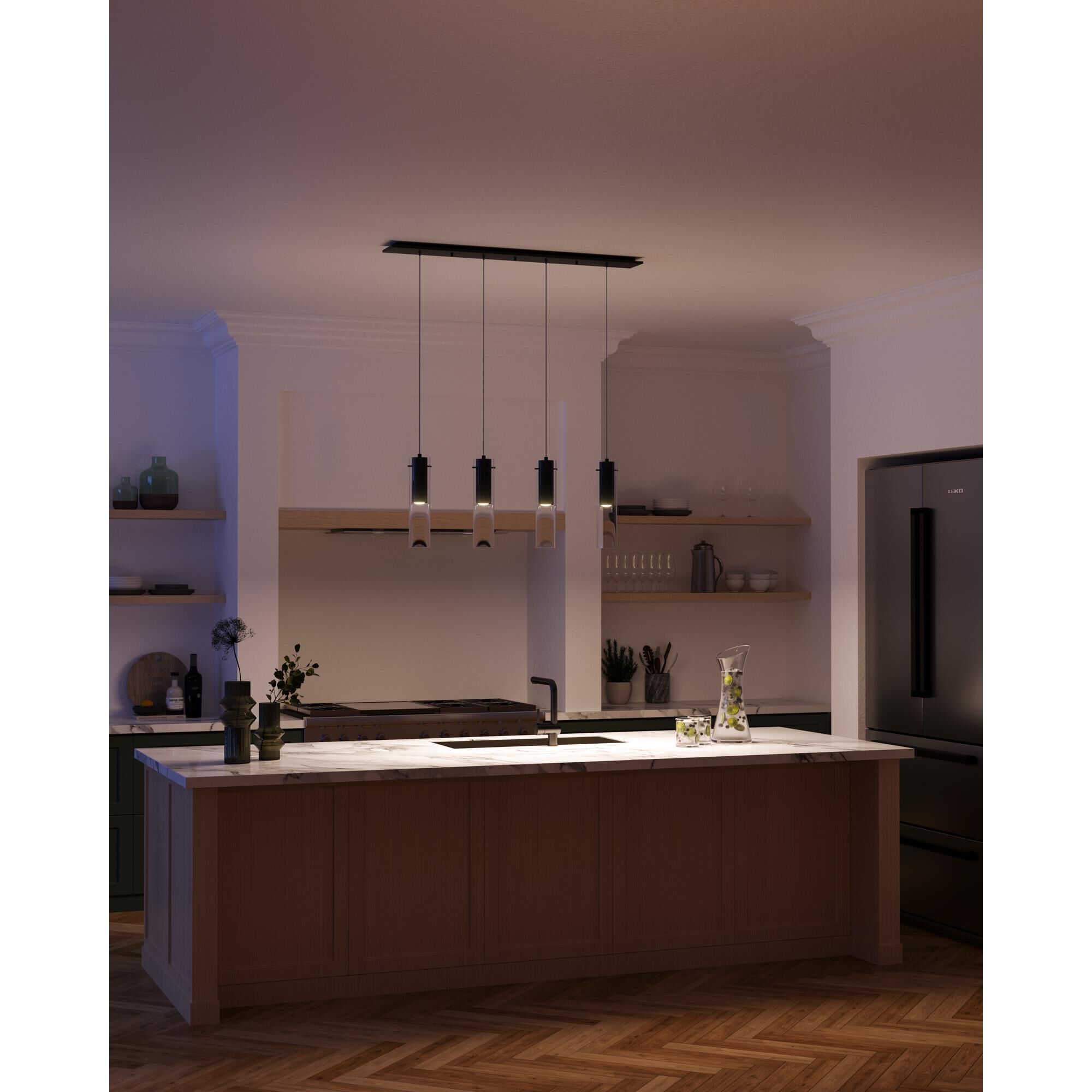 Shown in Black finish