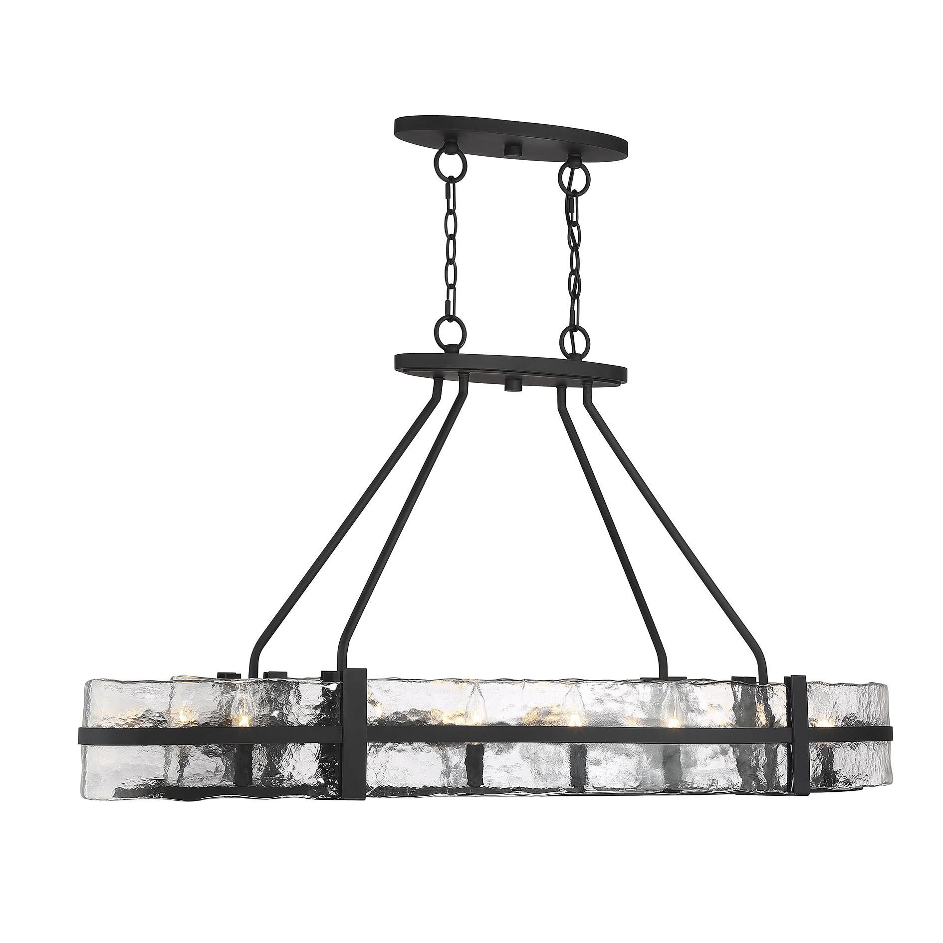 Brian Thomas Hudson 48 Inch 10 Light Linear Suspension Light by Savoy House