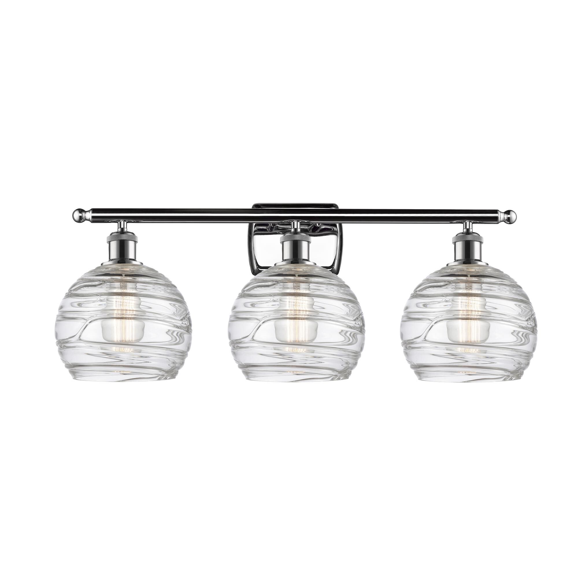 Bruno Marashlian Athens Deco Swirl 28 Inch Bath Vanity Light by Innovations Lighting