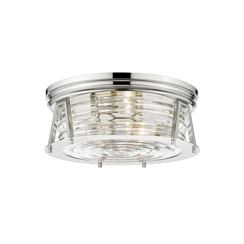 Cape Harbor 16 Inch 3 Light Flush Mount by Z-Lite
