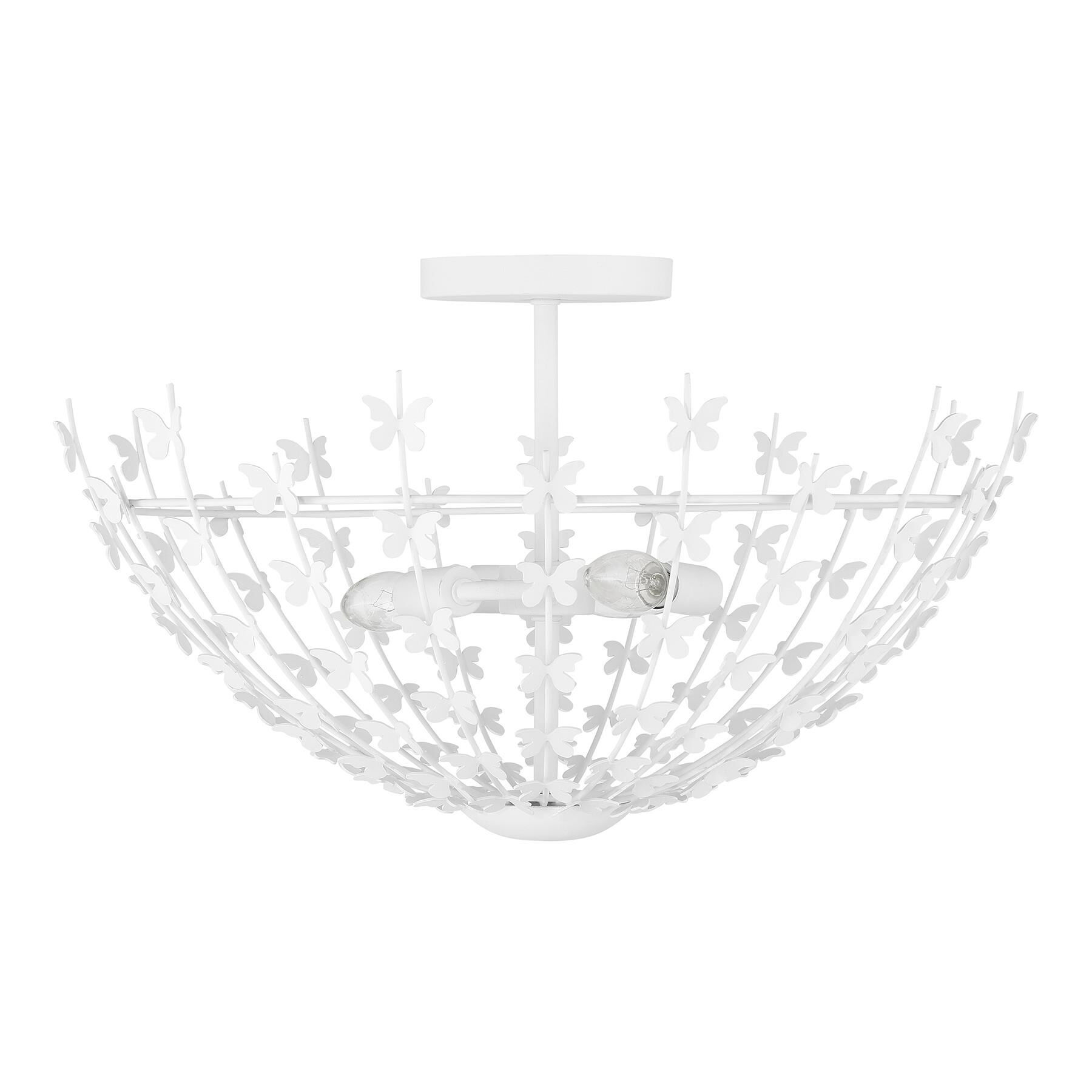 Birch 20 Inch Semi Flush Mount by Savoy House