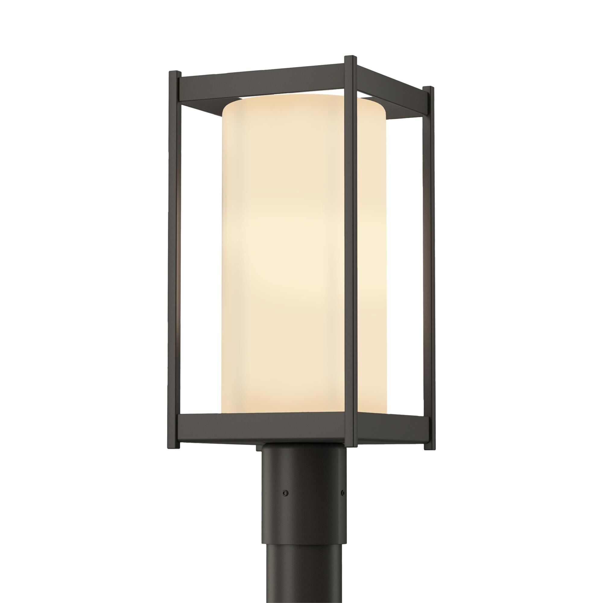 Shown in Coastal Dark Smoke finish and Opal glass and Opal Glass shade
