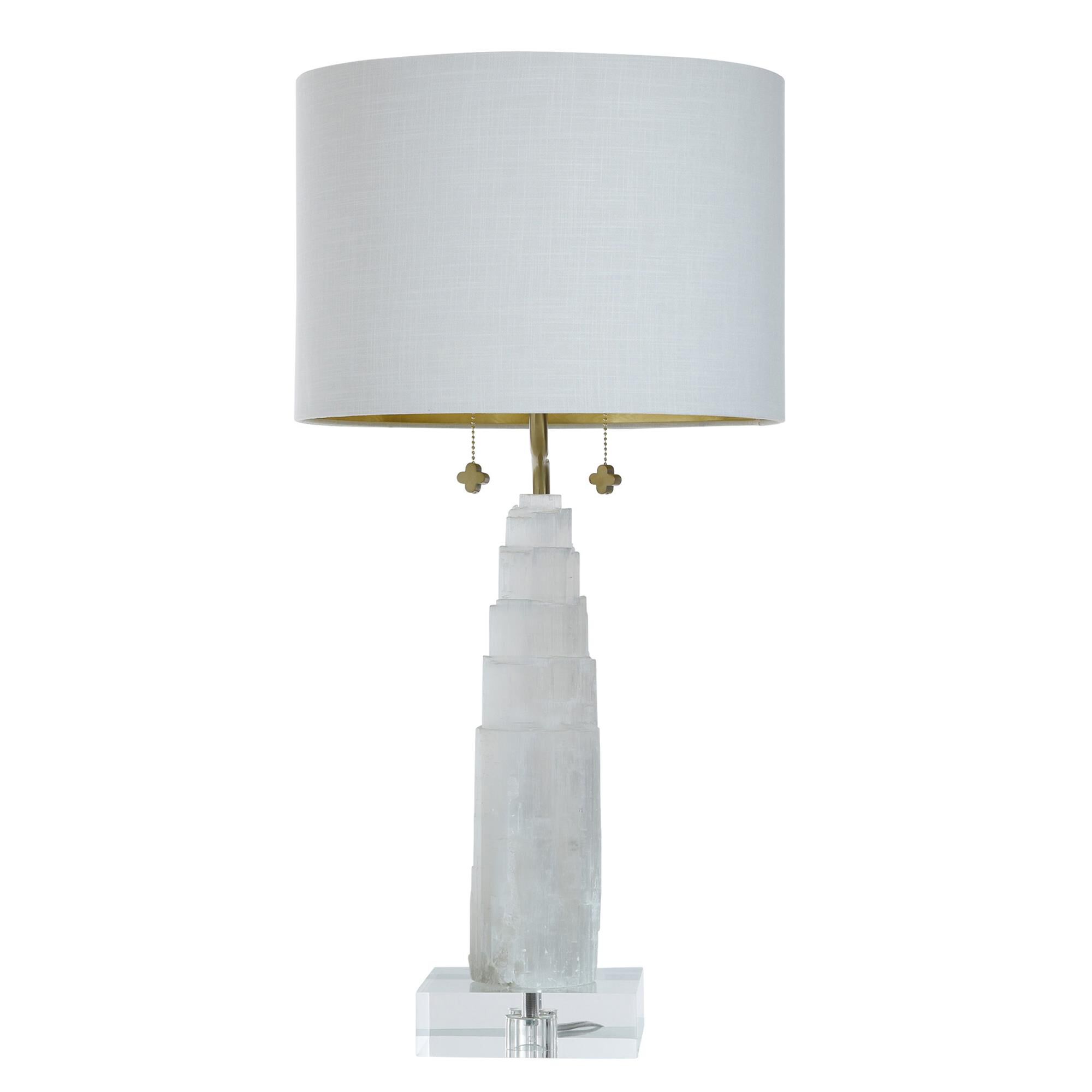 Shown in White and Clear finish and Light Grey shade