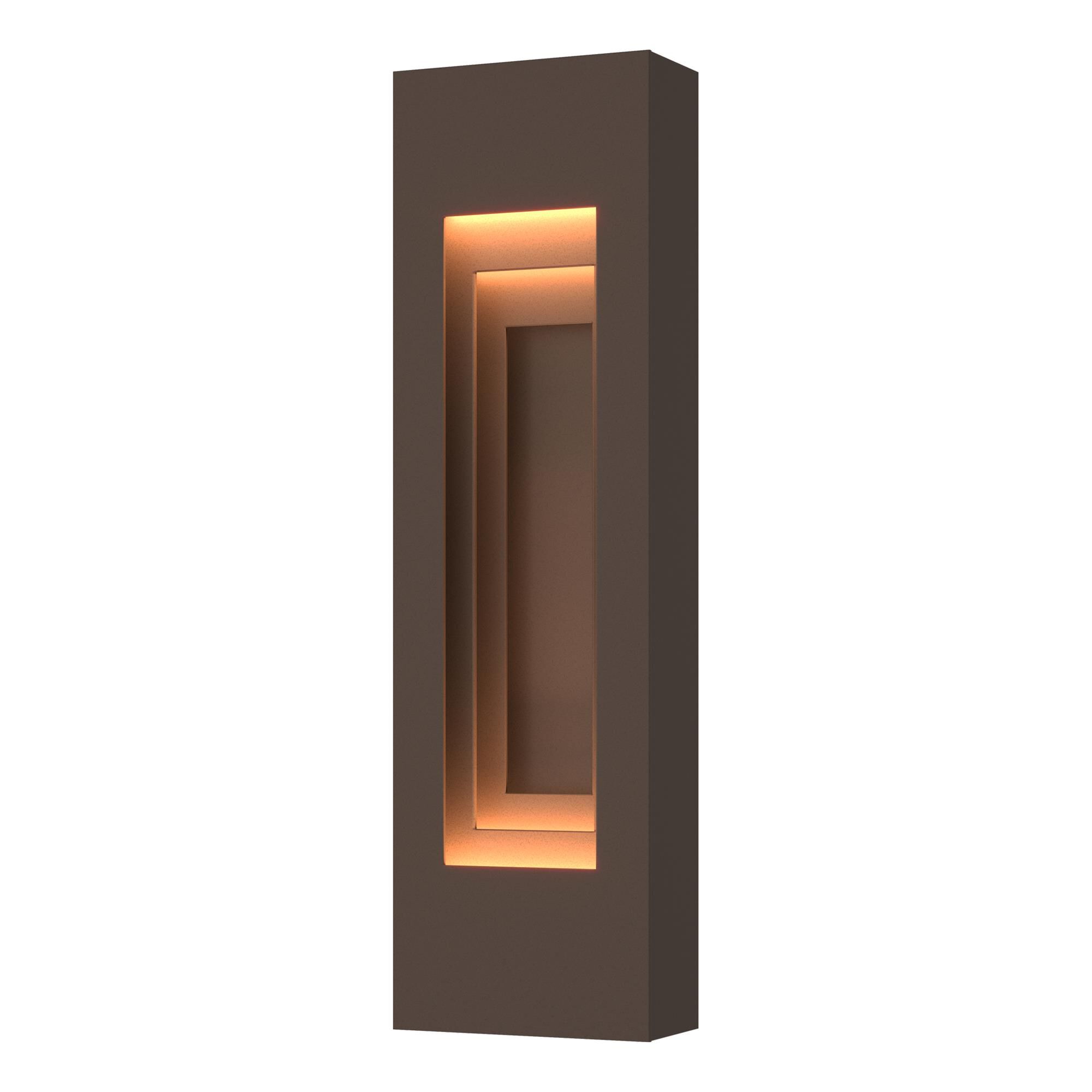 Shown in Coastal Bronze finish and Coastal Bronze Aluminum shade