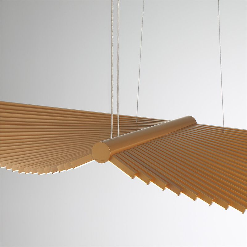 Seraph Large Linear Chandelier by Eurofase Lighting
