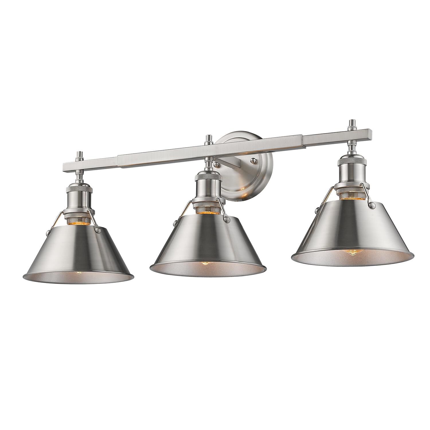 Orwell 27 Inch Bath Vanity Light by Golden Lighting