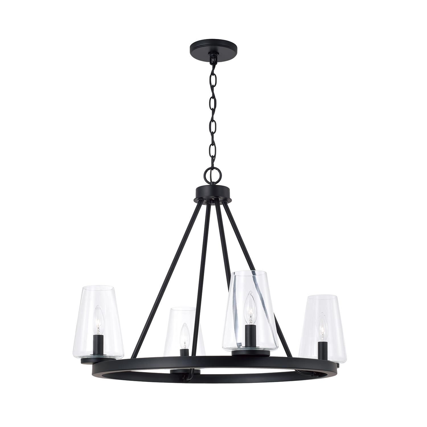 Aaron 28 Inch Chandelier by Homeplace by Capital Lighting Fixture Company