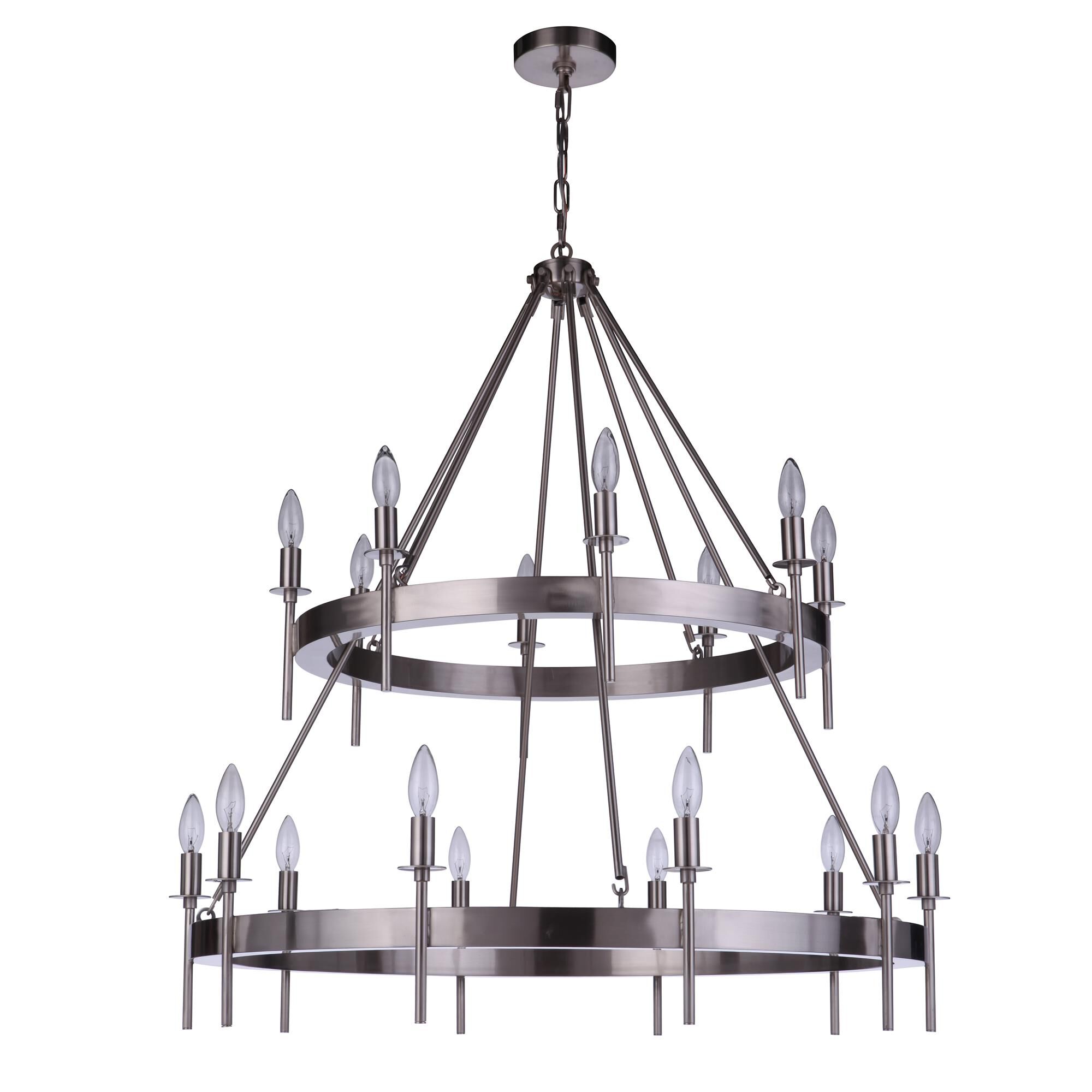 Shown in Brushed Polished Nickel finish