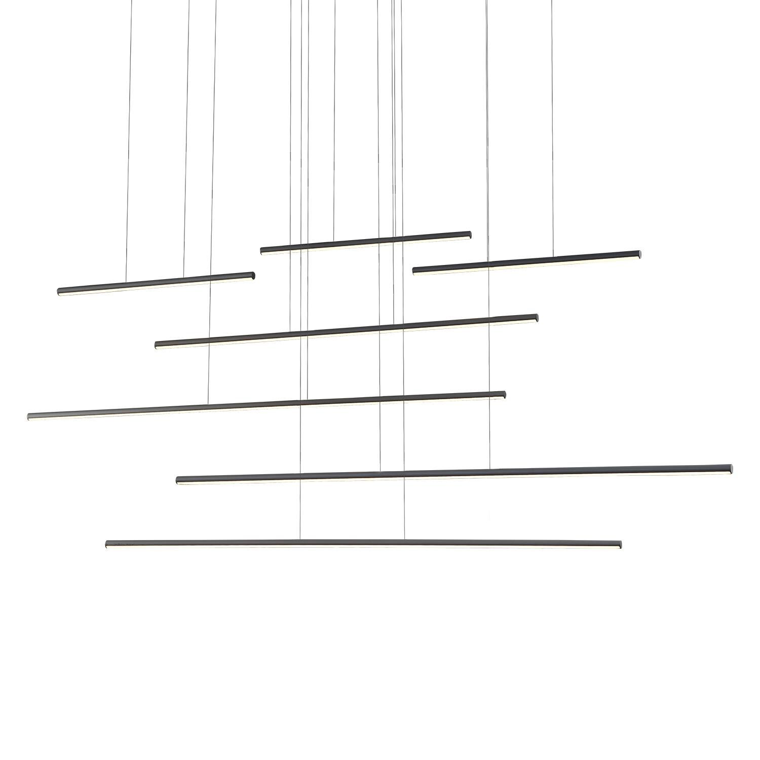 Chute Motion 71 Inch Linear Suspension Light by Kuzco Lighting
