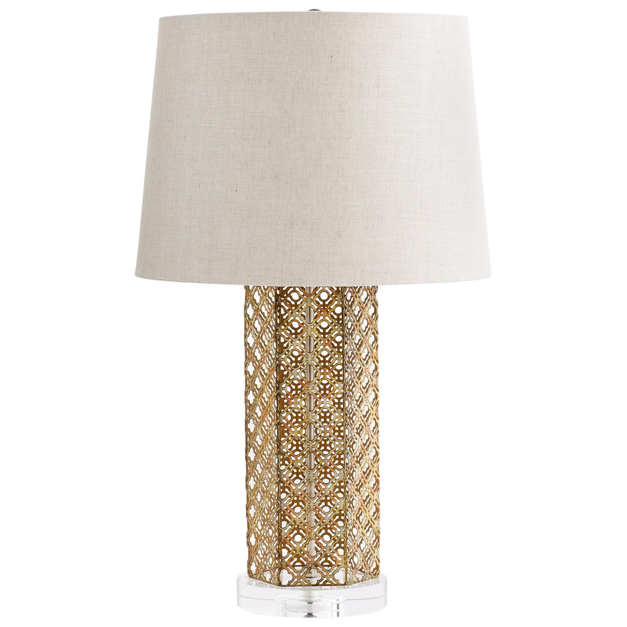 Woven Table Lamp by Cyan Designs