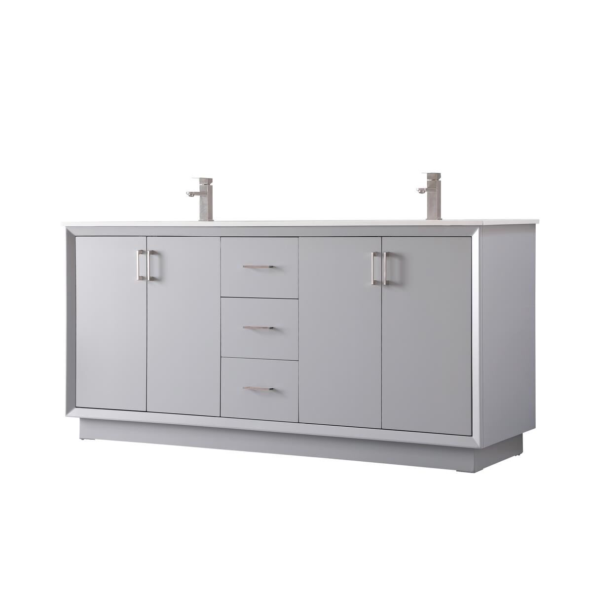 Shown in Grey finish